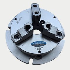 臺灣千島超薄強力型三爪手動卡盤NBK系列