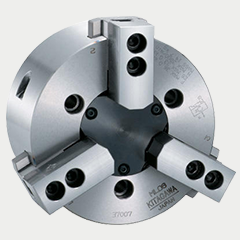 日本北川三爪超大行程中實動力卡盤ML系列